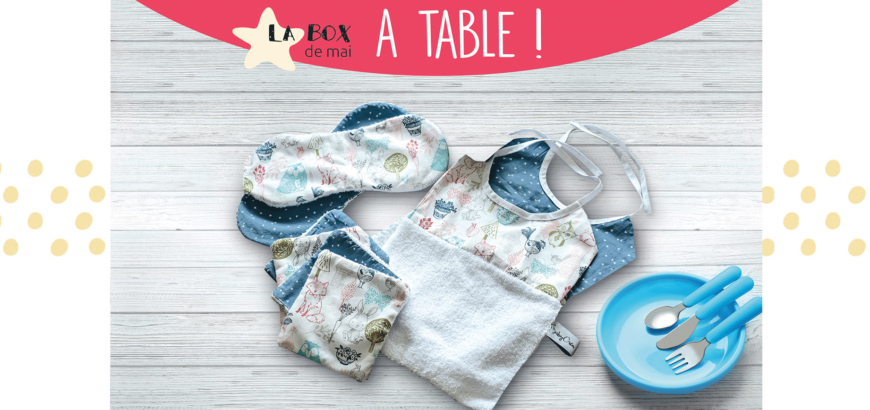 BabyCréa box mai repas table
