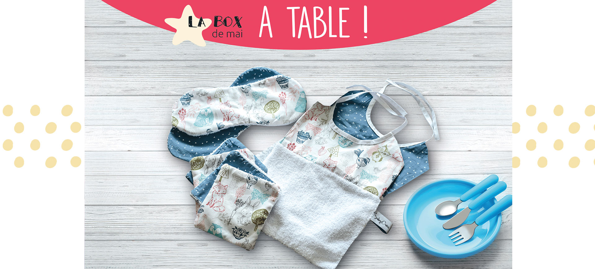 BabyCréa box mai repas table