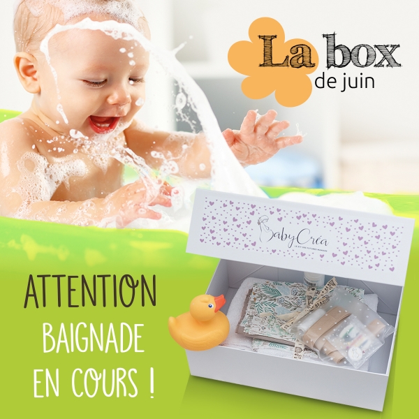 BabyCréa box juin accueil