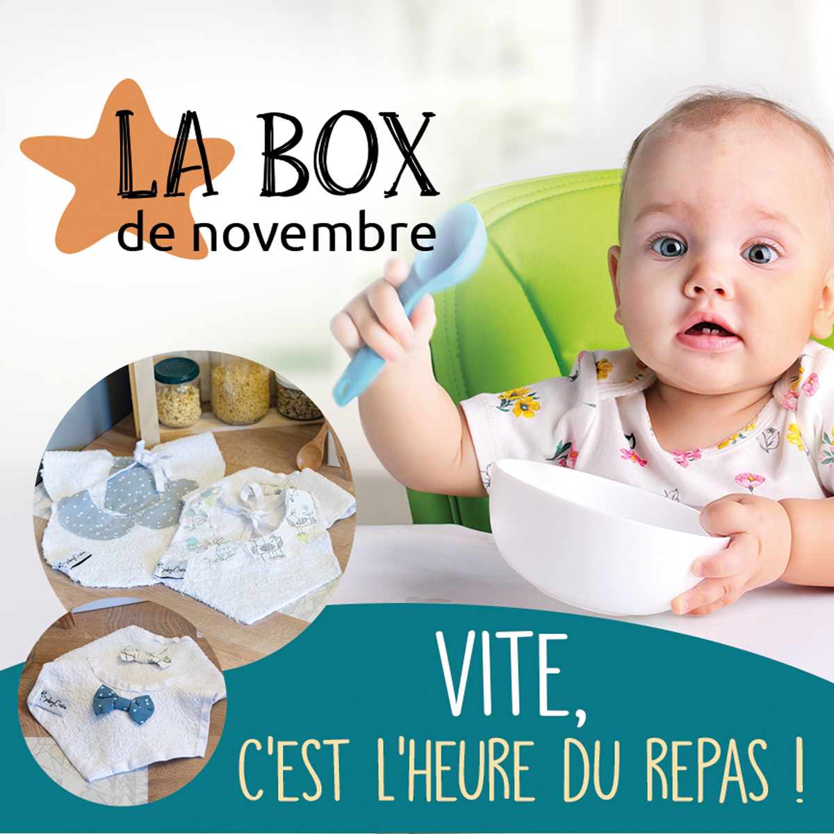 box novembre repas bavoirs
